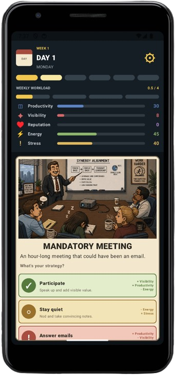 Definitely Productive mandatory meeting event