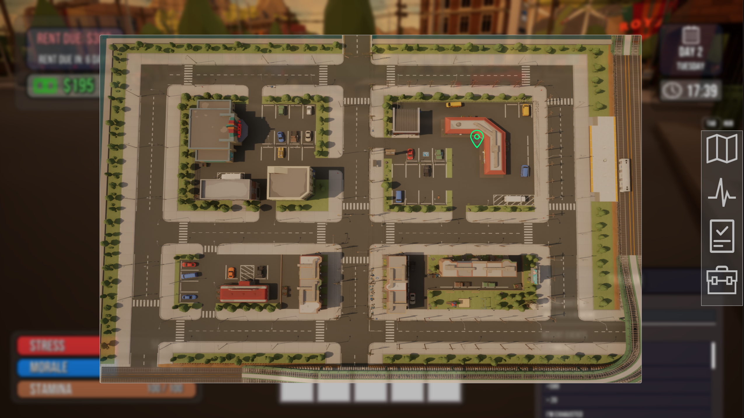 State of Dissent city hub map