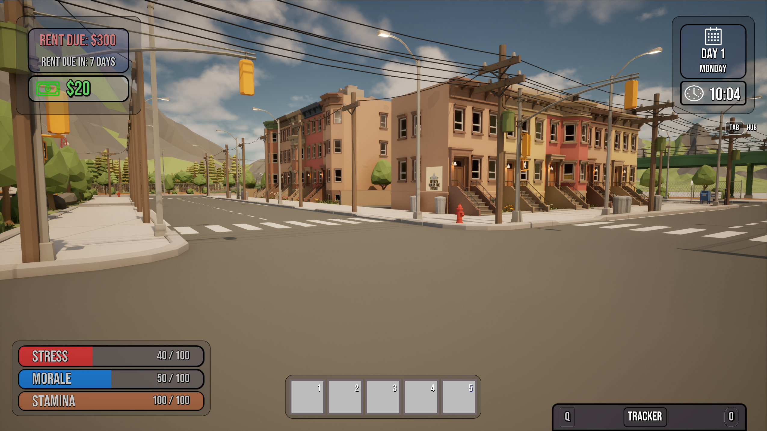 State of Dissent residential district
